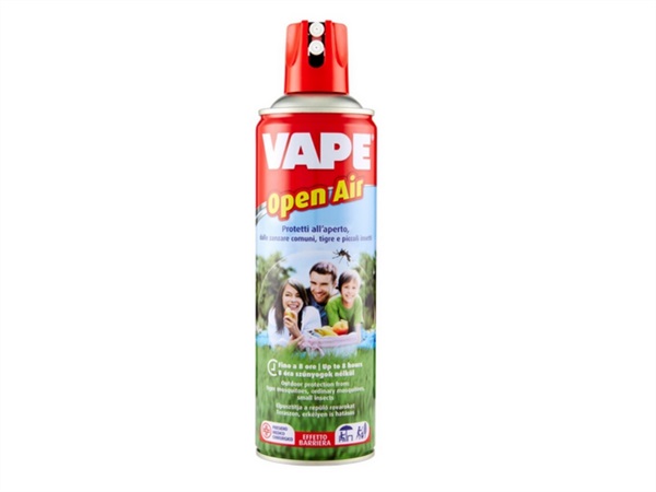 VAPE Insetticida spray antizanzare, vape, 500 ml