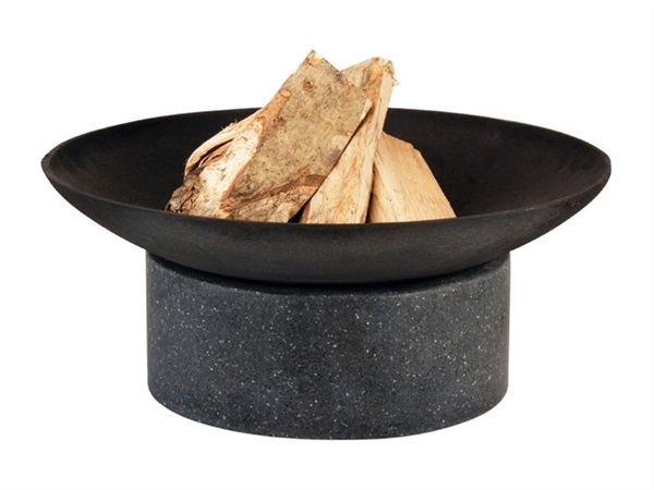COUNTRY STYLE Braciere con supporto in granito ad anello