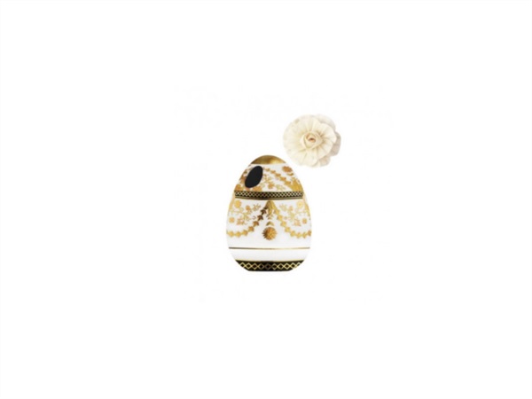 MAROC & ROLL Diffusore a forma di uovo baci milano - maroc & roll eggy - gold debbie