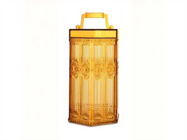 BACI MILANO Lampada lanterna a led - baci milano - baroque & rock - sicily, ocra