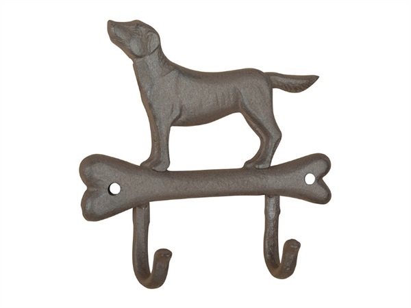 COUNTRY STYLE Appendino a forma di Osso con Cane
