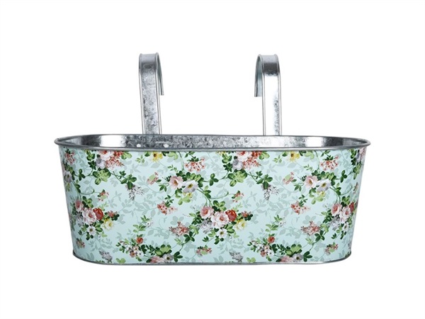 COUNTRY STYLE Balconiera/Vaso fantasia Rose con ganci