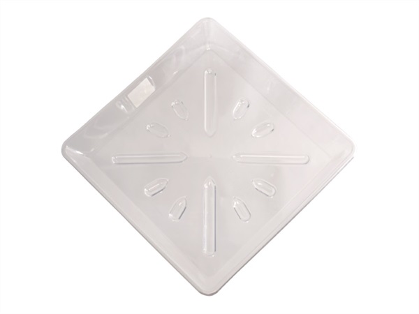 MARCHIORO SAS Sottovaso quadrato trasparente Naica