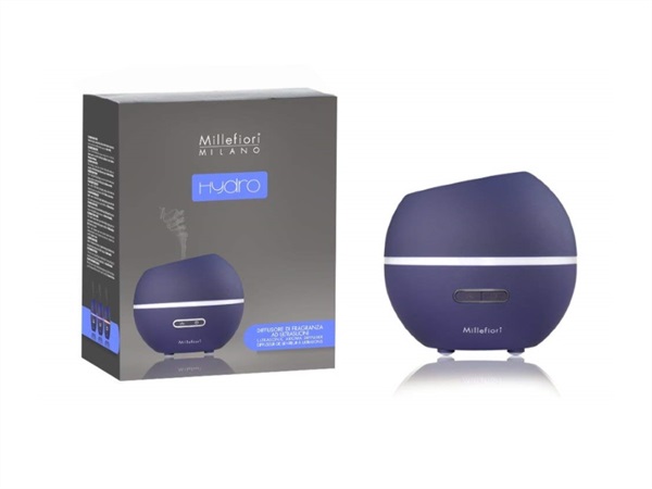 MILLEFIORI DIFFUSORE ELETTRICO AD ULTRASUONI MEZZA SFERA MILLEFIORI BLU
