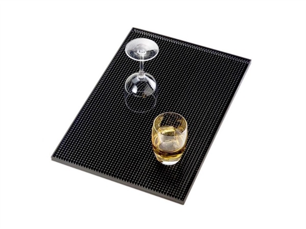 LEONE Tappetino poggia bicchieri in gomma, 30x40 cm