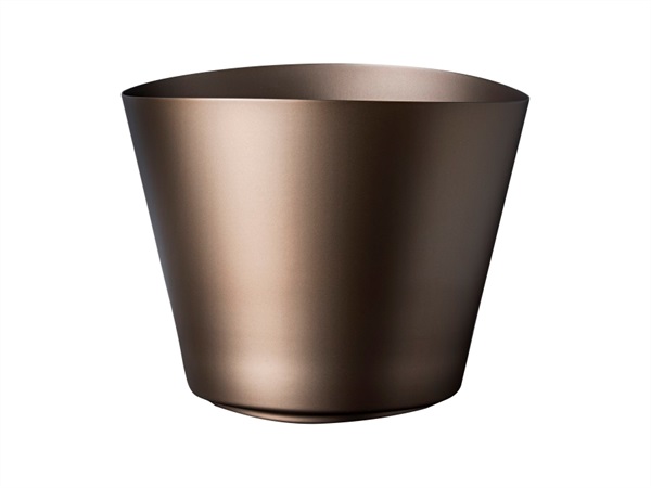 Cestello linea Atmosfera, Giove, Materic Bronze, 27x20,5 cm