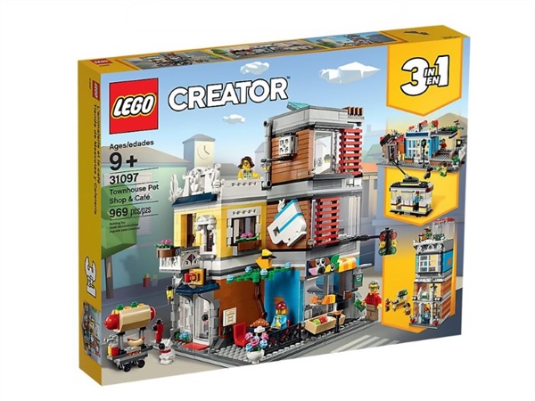 LEGO Lego creator, negozio degli animali e caffè 31097