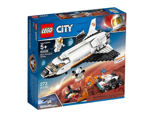 LEGO Lego city, shuttle di ricerca su marte 60226