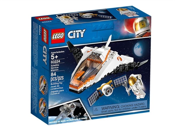 LEGO Lego city, missione di riparazione satellitare 60224