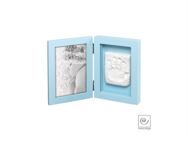 MASCAGNI Cornice doppia in legno rosa, 10x15 cm