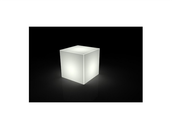 Icekub BIANCO - kit luce non compreso