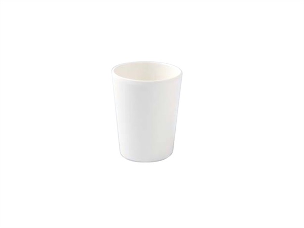 TABLE TOP PORCELLANE SAS Bicchiere in melamina bianca Ø 7,5x8,5 cm