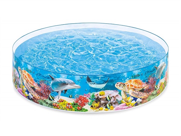 Piscina rigida barriera corallina, 244 x 46 cm