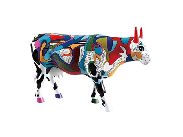 COWPARADE ziv's udderly cool cow