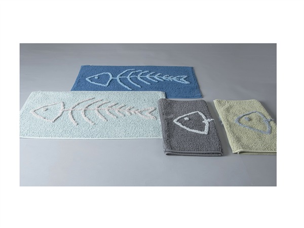UNO CASA & DESIGN Tappeto bagno Uno Casa & Design, SPINA 100% cotone 50x90 cm