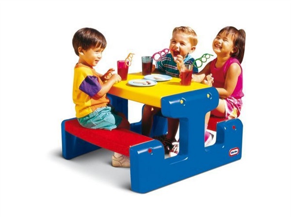 LITTLE TIKES Tavolo da pic-nic, 71x77x46 cm