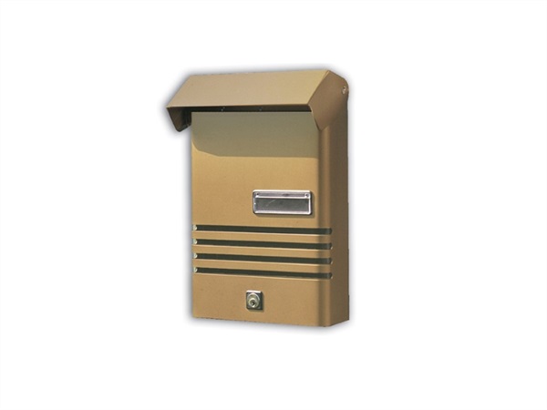 ALUBOX Cassetta Postale Alubox XE Alluminio BRONZO