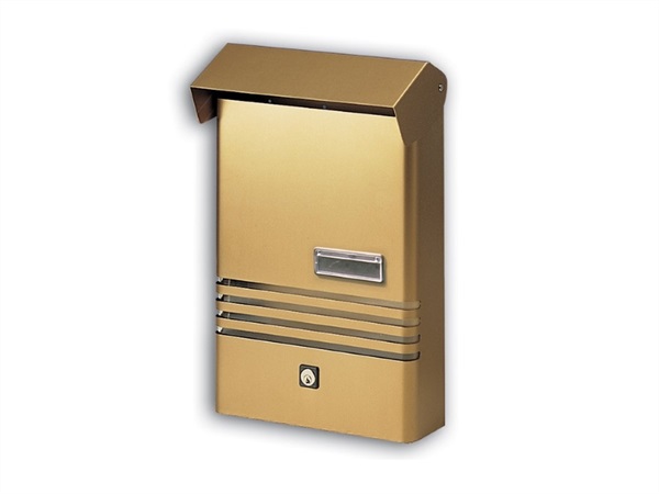 ALUBOX Cassetta Postale Alubox XER BRONZO