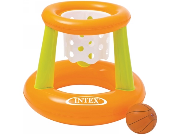 Basket galleggiante con palla