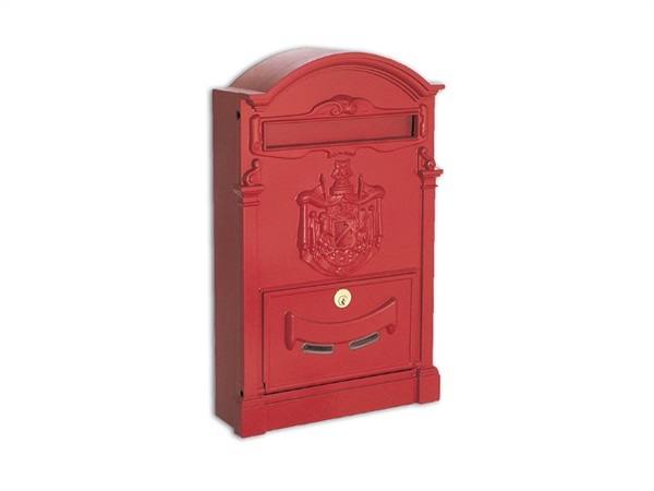 ALUBOX Cassetta postale rossa Residence Maxi - Alubox