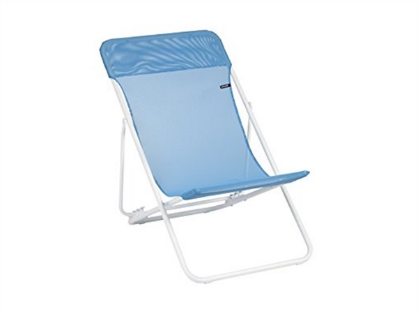 LAFUMA MOBILIER SAS Sdraio lafuma maxi transat ciel/white