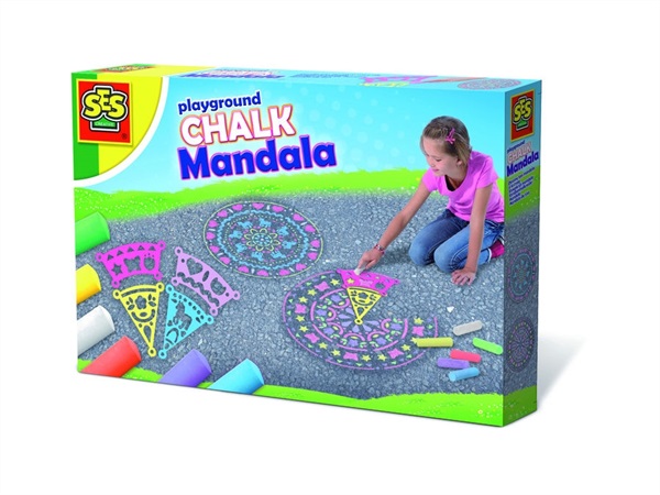 SES CREATIVE Gessetti da strada mandala