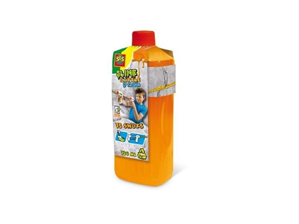 SES CREATIVE Ricarica per Fucile Slime arancio fluo (750 ml)