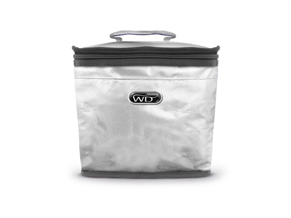 WD LIFESTYLE Borsa termica wd370 da 8 litri - wd lifestyle argento