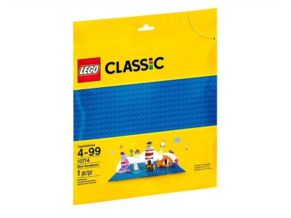 LEGO Lego classic, base blu 10714