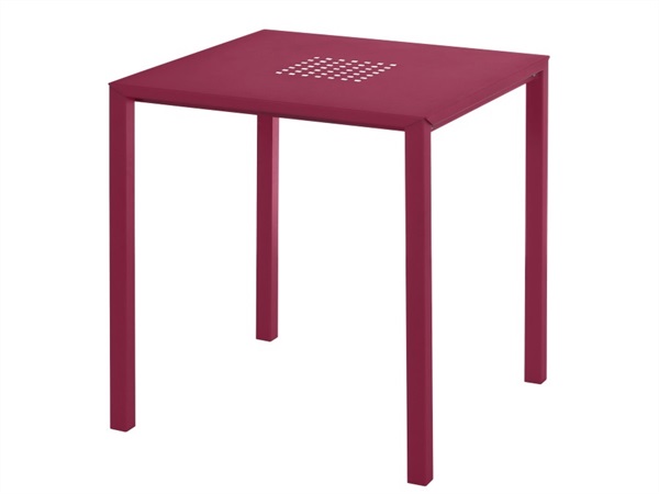 EMU JOLLY TAVOLO EMU 80X80 CM ROSSO 44