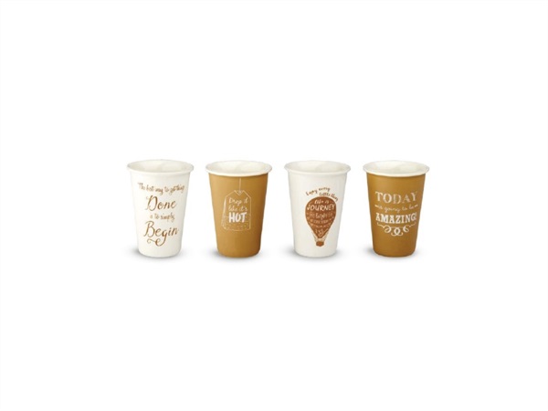 WD LIFESTYLE Set da quattro tazze Mug americane Havana - wdlifestyle