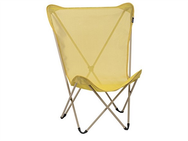 LAFUMA MOBILIER SAS Poltrona pieghevole maxi pop up lafuma champagne/sand