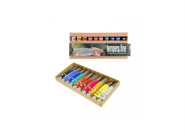 MAIMERI Confezione di 10 tubetti acrilici (20 ml) polycolor (colori assortiti)