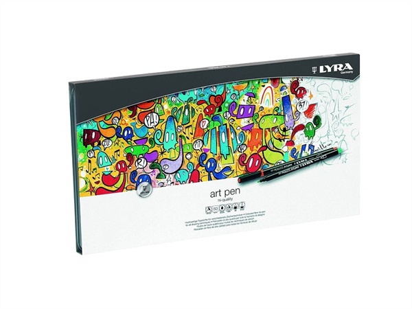 FILA Pennarelli Lyra Art Pen - Astuccio da 50 pezzi