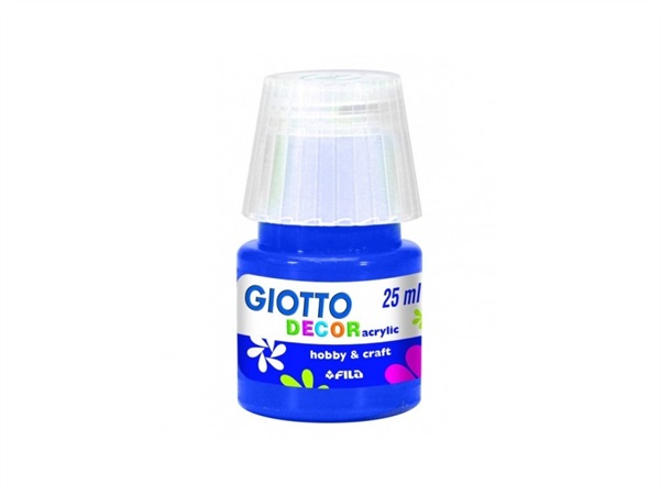 FILA Giotto decor, tempera acrilica, blu oltremare 25 ml