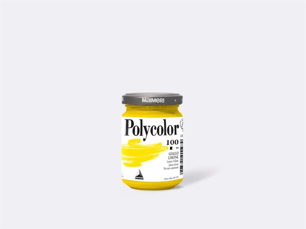 MAIMERI Acrilico polycolor 140 ml - giallo limone