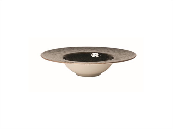 TABLE TOP PORCELLANE SAS Piatto pasta bowl skyfall in porcellana nero Ø 27 cm