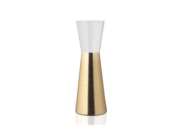 IVV Futura vaso h. 40,5 cm decoro oro
