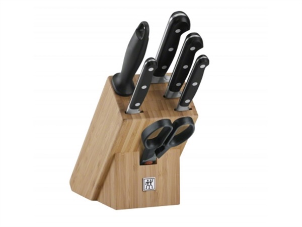 ZWILLING J.A.HENCKELS ITALIA Ceppo coltelli in bambù, 7 pezzi