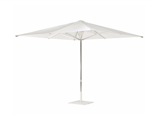 EMU SHADE OMBRELLONE PALO CENTRALE EMU 3X3 MT ALLUMINIO BIANCO