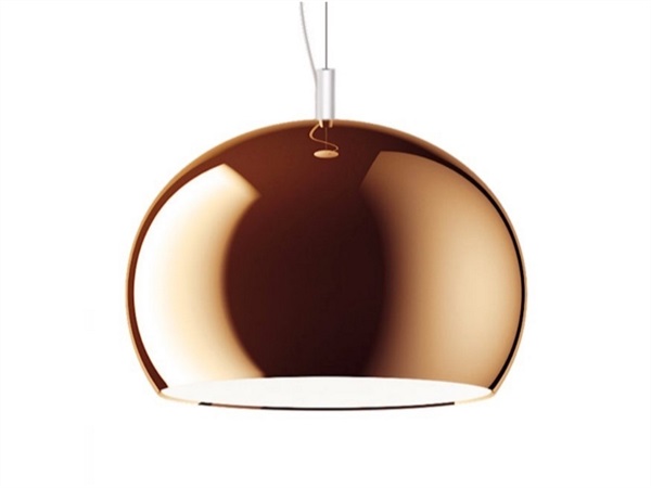 FRATELLI GUZZINI S.P.A. Lampadario zurigo 66 ø 40 cm guzzini metalizzato rame