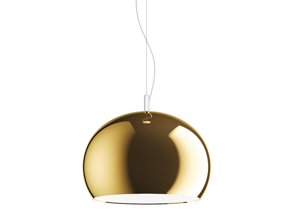 FRATELLI GUZZINI S.P.A. Lampadario zurigo 66 ø 40 cm guzzini metalizzato oro