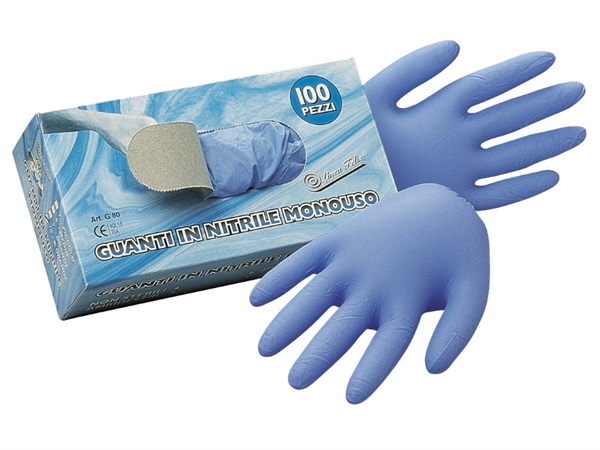 CENIGOMMA SRL GUANTI IN NITRILE MONOUSO - 100PZ