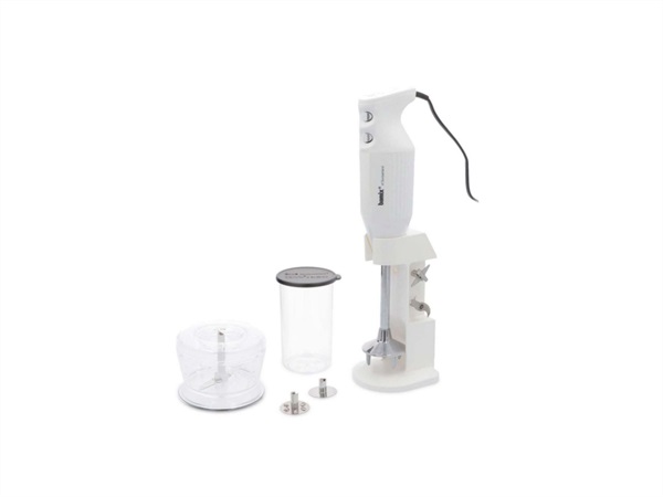 Bamix C160, bianco con molino, 4 lame e bicchiere