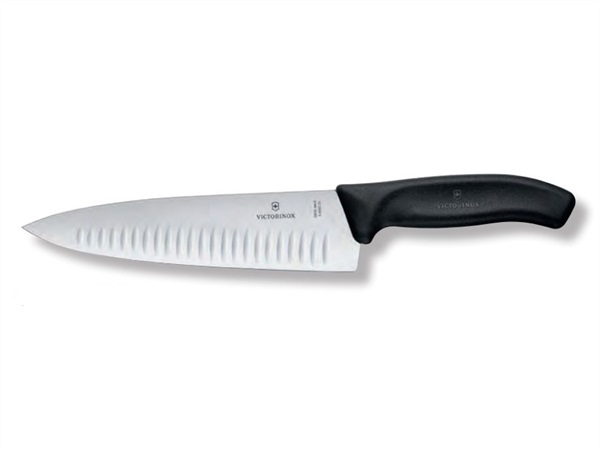 VICTORINOX Coltello da cucina alveolato, 20 cm