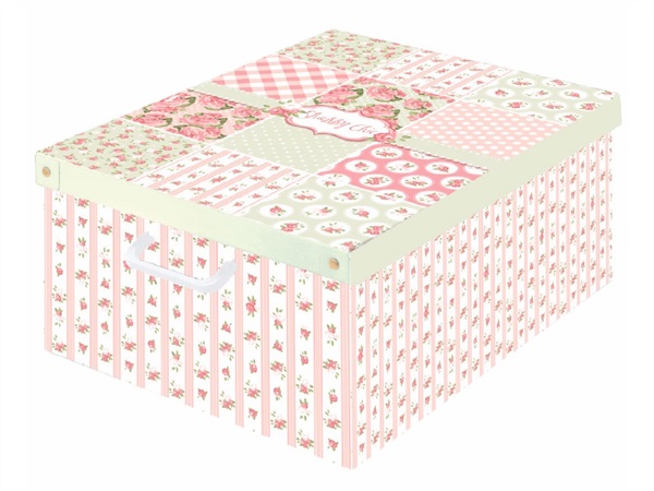 LAVATELLI SCATOLA GUARDAROBA SHABBY CHIC