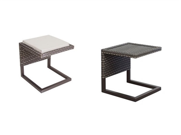 EMU LUXOR TAVOLO BASSO/POUF EMU MARRONE MULTICOLOR