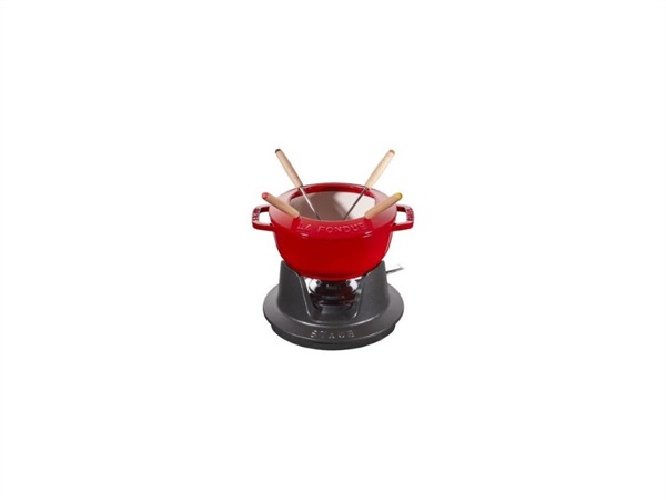 STAUB Set Fonduta D16 ROSSO CILIEGIA