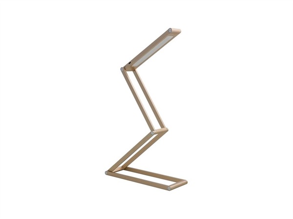 BRANDANI GIFT GROUP S.A.S. Lampada contorsionista champagne alluminio