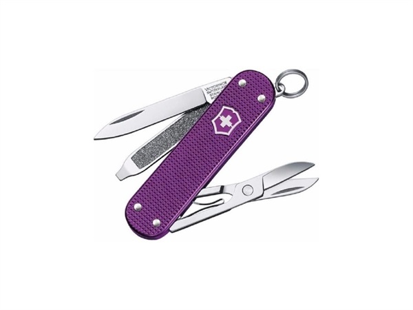 VICTORINOX Coltello multiuso Classic Alox Viola